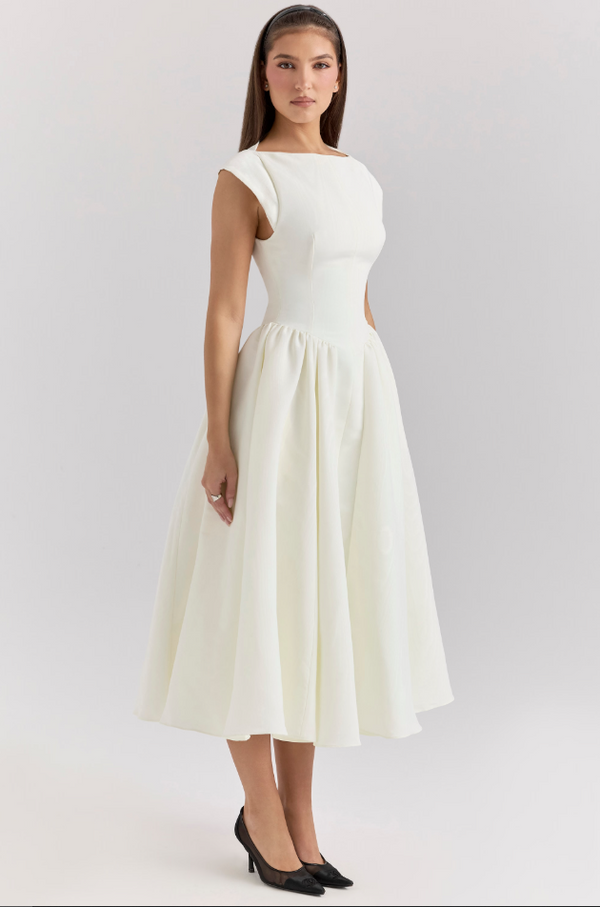 Lucia - plissiertes Midikleid