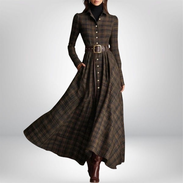 Millie | Gegürtetes Hemdkleid