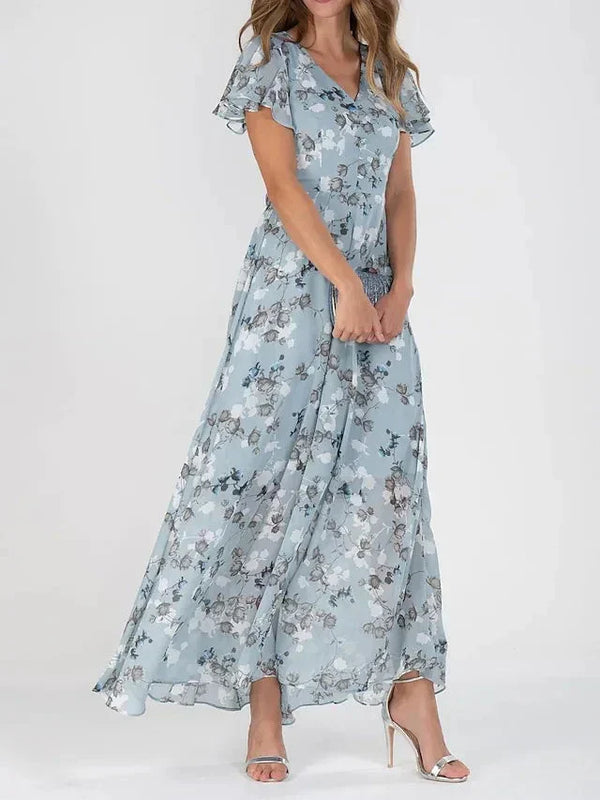 Jasmijn - elegantes Maxikleid