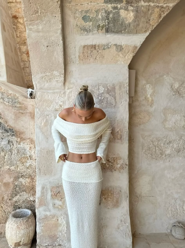 Amiyah - elegantes Set in Maxilänge