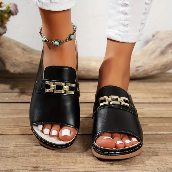 Kinsley™ - bequeme Schnallen-Sandalen