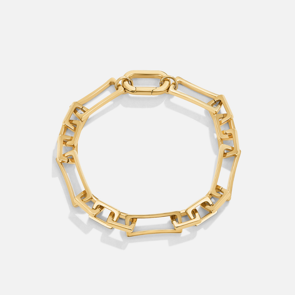 Charlotte - Armband aus goldfarbenem Ember Ketten