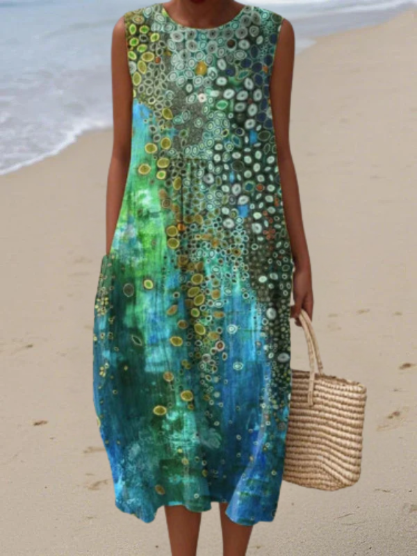 Zara - leichtes ärmelloses Sommerkleid