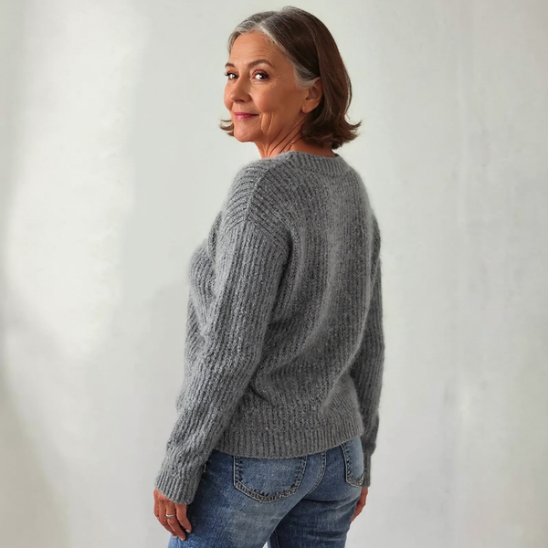 Amanda™ | Strickpullover im Vintage-Island-Stil