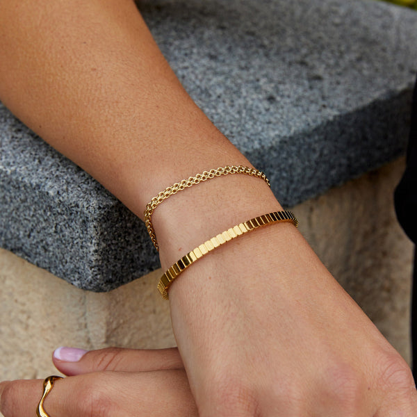 Capri - Goldkettenarmband