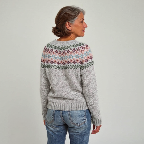 Chelsea™ | Strickpullover im Vintage-Island-Stil