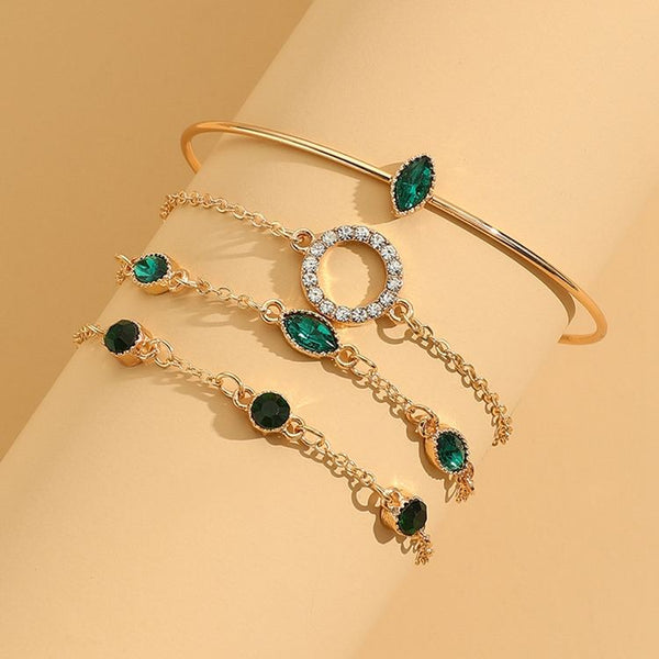 Atherblatt Armband Set