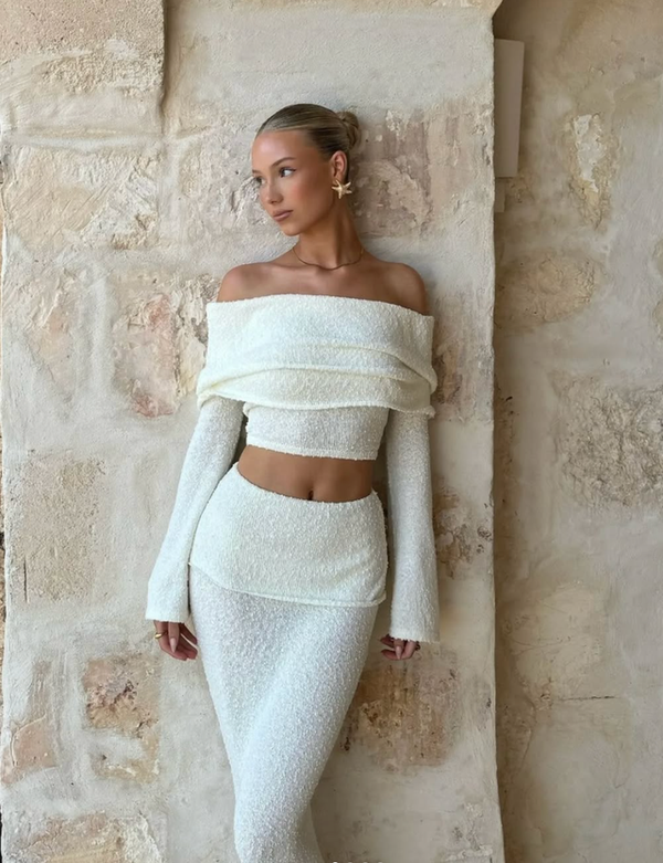 Amiyah - elegantes Set in Maxilänge