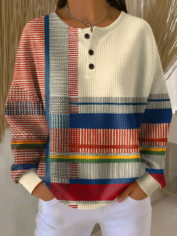 Silvia™ | Pullover mit Streifen und Farbblöcken