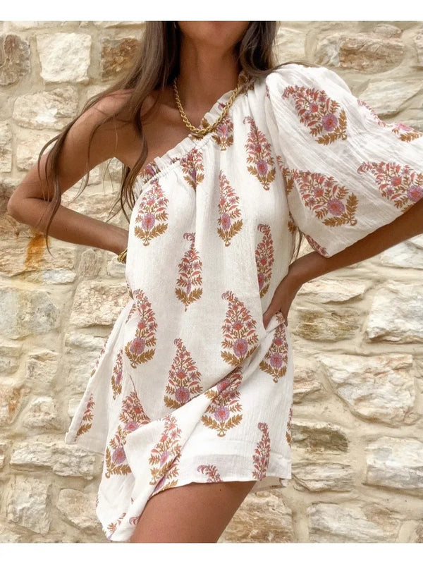 Selene™ - Bedrucktes Minikleid