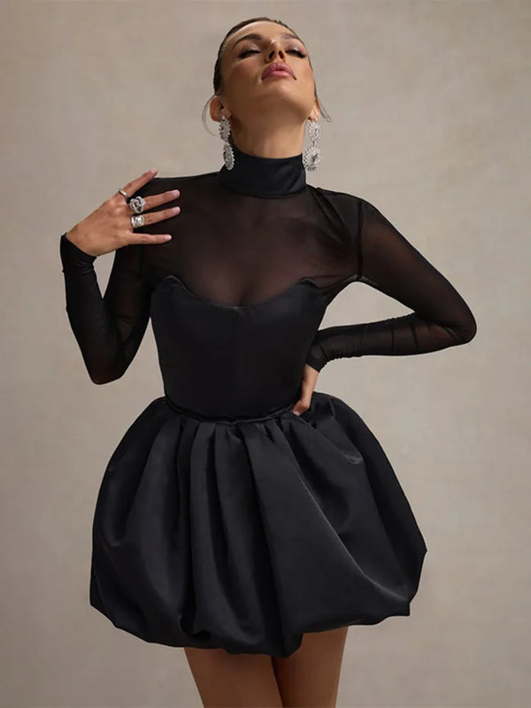 Virginia™ - Mesh Ballon Kleid