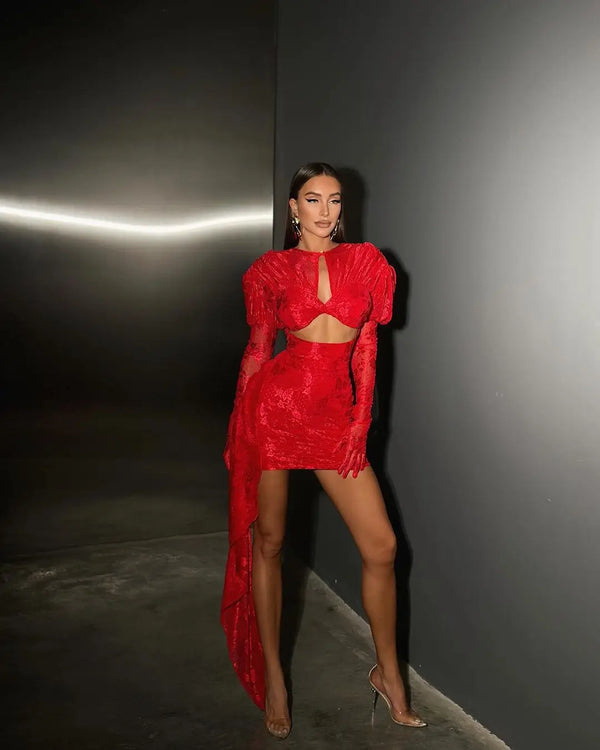 Zayla™ - Auffälliges Spitze Kleid