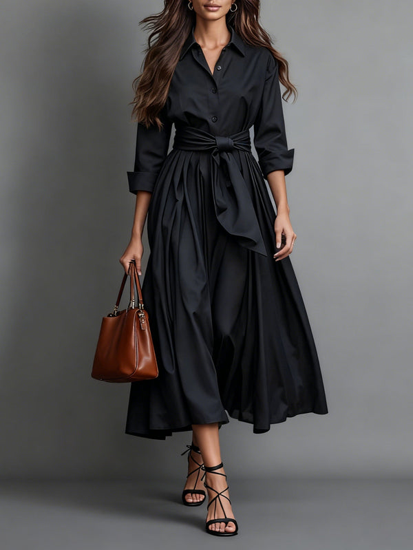 Hanna - Hemdkleid aus Baumwoll-Twill