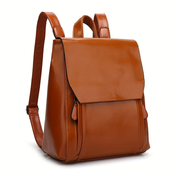 Hannelore - Vintage Rucksack-Handtasche mit Steppmuster