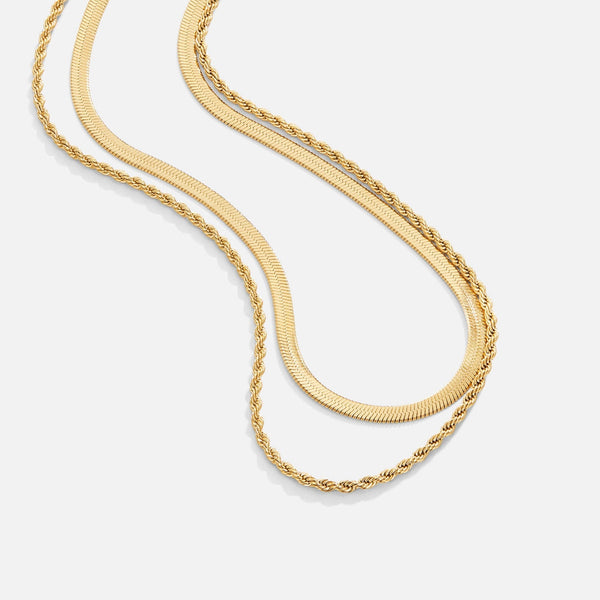 Alexandra - Goldene Halskette