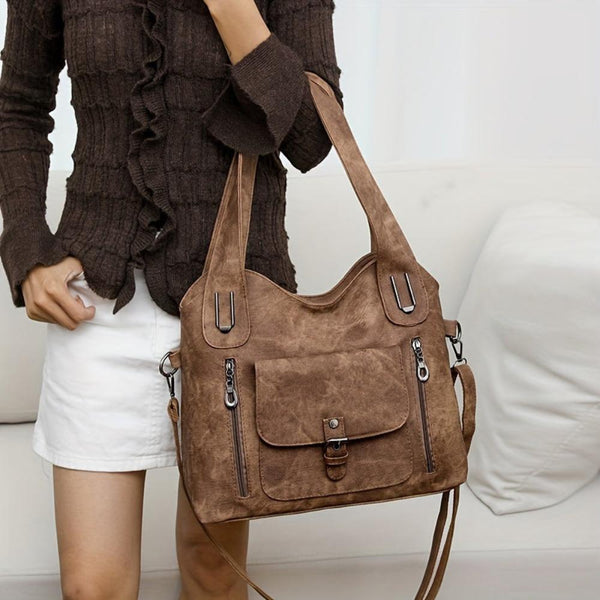 Franka - Vintage Schulter-Handtasche