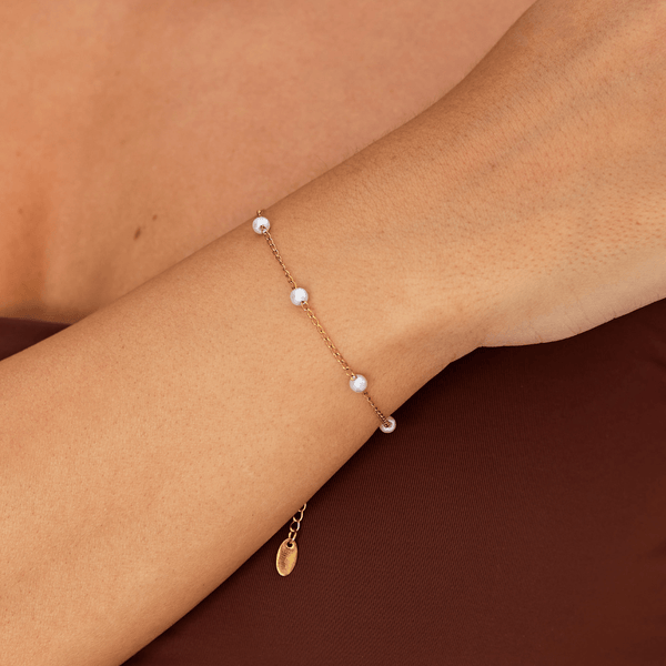 Nura - Süßwasserperlenarmband