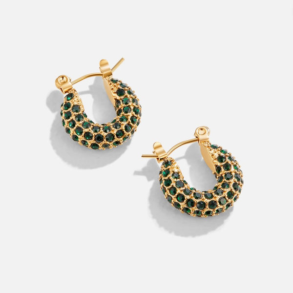 Emerald - Goldene Creolen