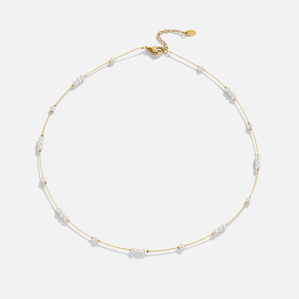 Gigi - Perlenchoker Halskette