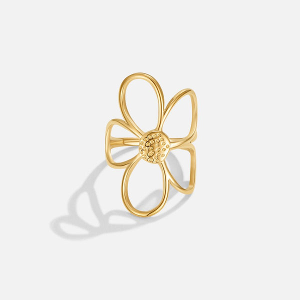 Daisy – Goldring in Blumenform