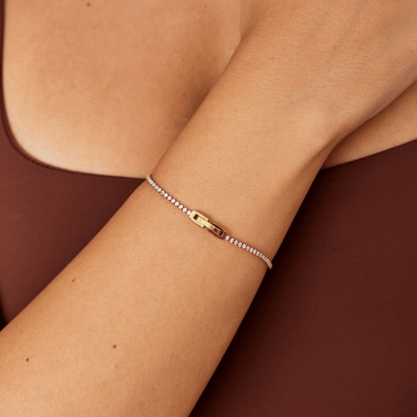 Kiera - Rose Crystal Armband