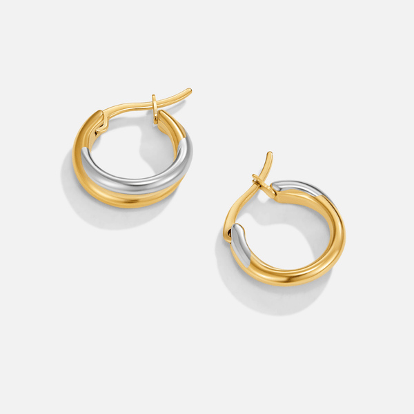 Lea - Goldene Ohrringe