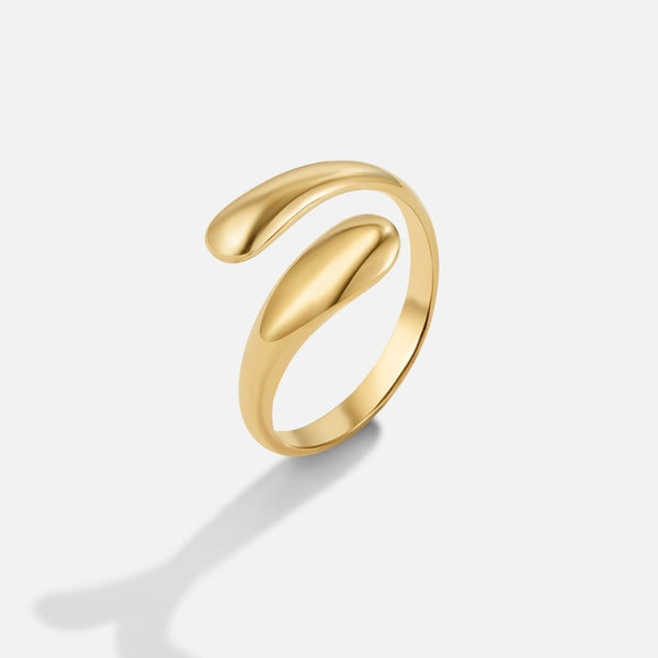 Ravena – Offener Goldring im modernen Design