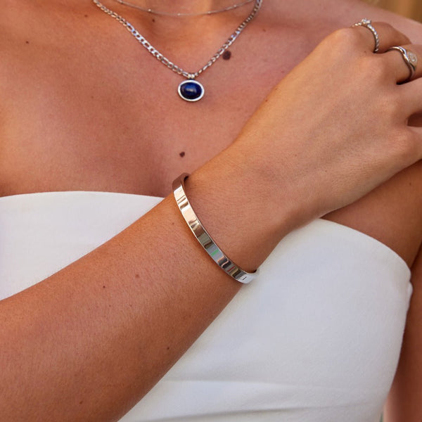 Rina - Silbernes Armband