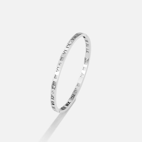 Melina - Römisches Silberarmband
