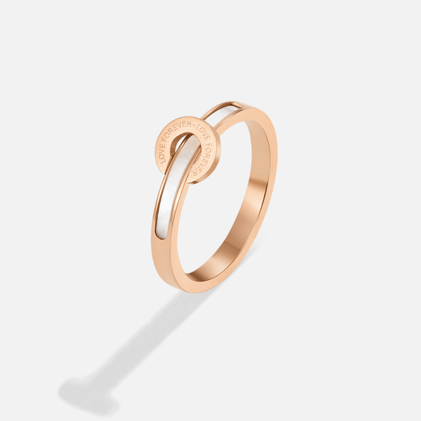 Roséa – Infinity Ring in Roségold