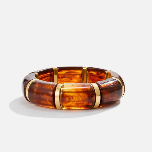 Sabina - Armband aus goldbraunem Marmor