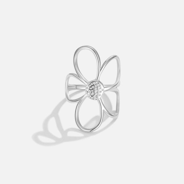 Daisy – Silberring in Blumenform