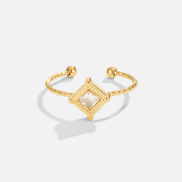 Sofia – Ring mit diamantförmigem Detail