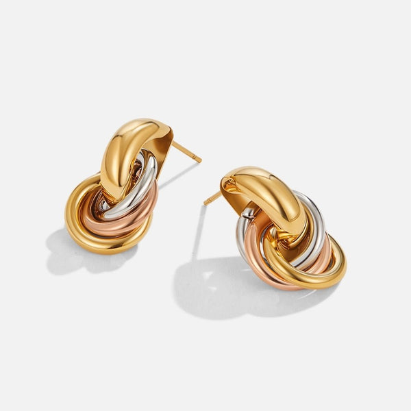 Nele - Goldene Ohrringe