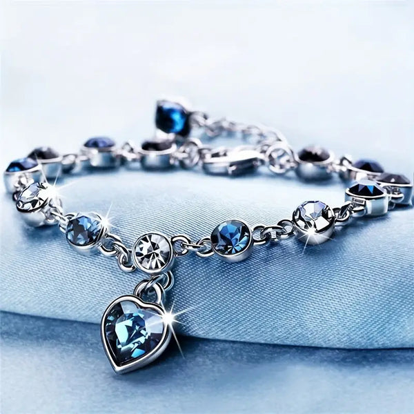 Ocean Heart Glow Armband