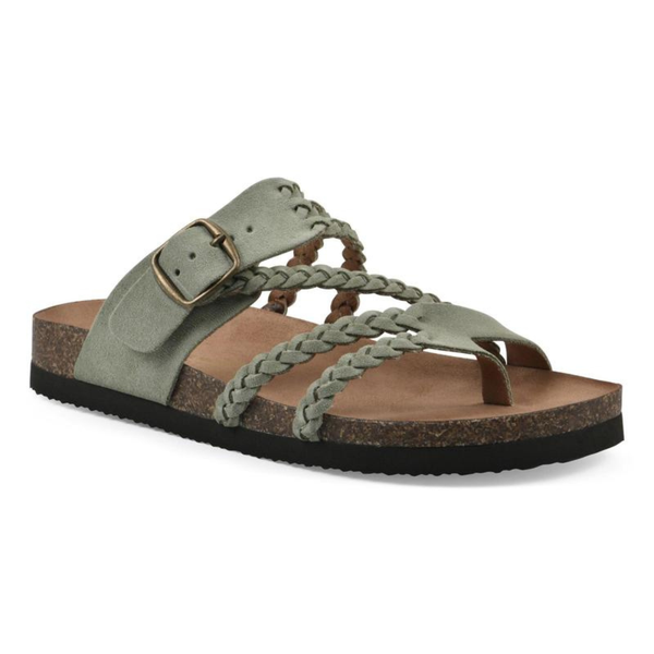 Hayleigh - geflochtene Korksandalen