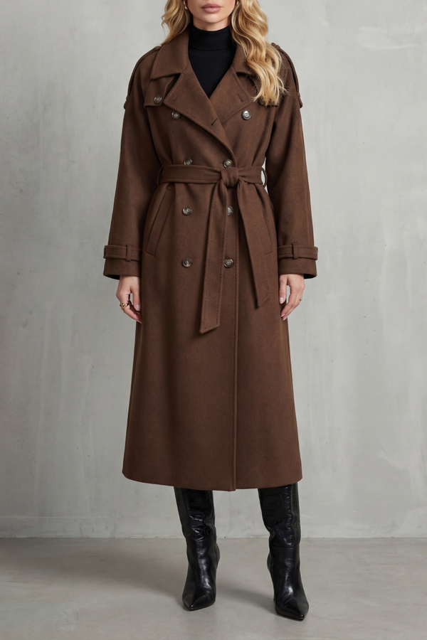 Ursula™ | Oversize Trenchcoat aus Wolle