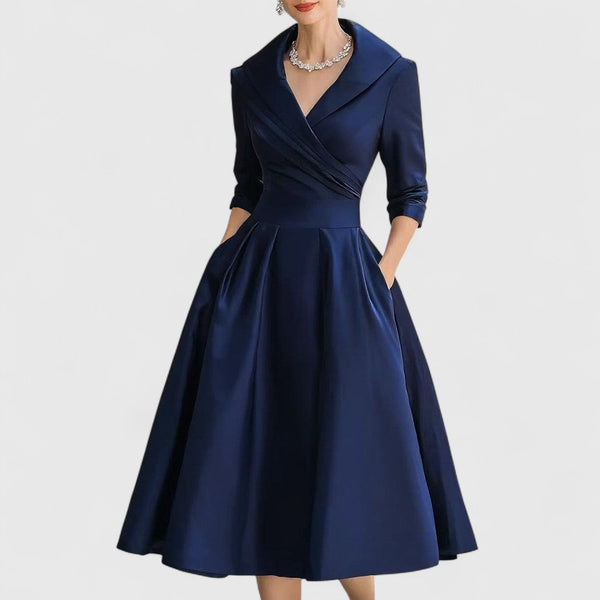 Quinn - elegantes Midikleid