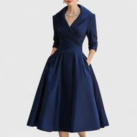 Quinn - elegantes Midikleid