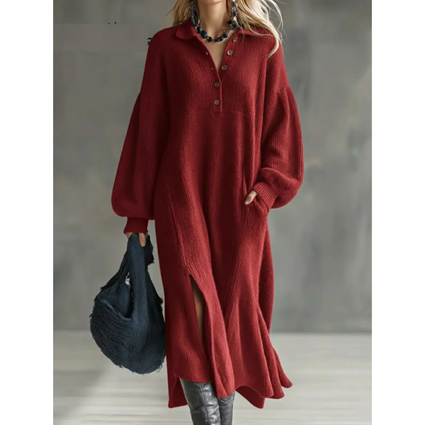 Arna - Bequemes Damen-Strickkleid