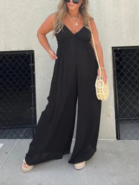 Mara - Jumpsuit mit V-Ausschnitt