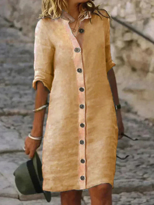 Loes - klassisches Sommer-Midikleid