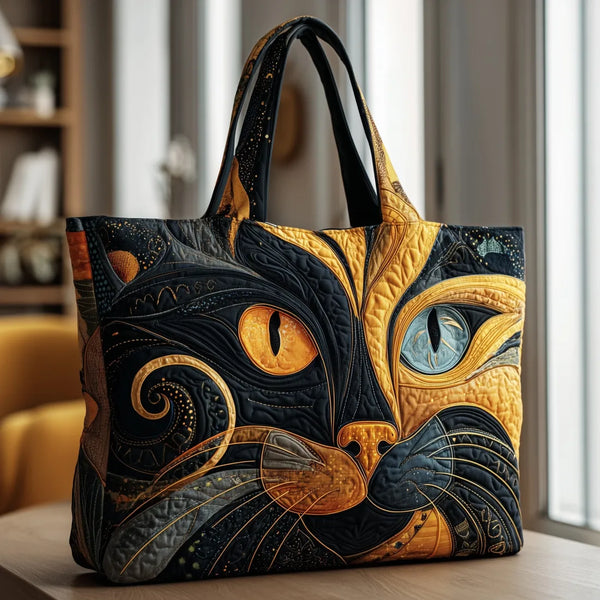 Handgefertigte Tasche | Geheimnisvolle Katze