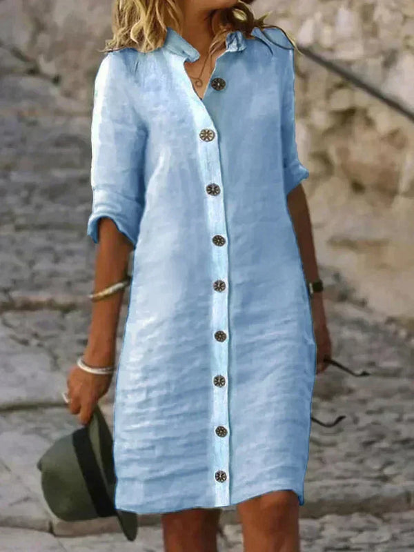 Loes - klassisches Sommer-Midikleid