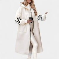 Manca™ | Eleganter Cardigan-Mantel mit Kapuze