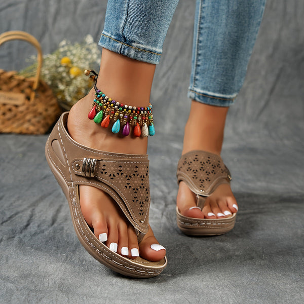 Livia™ - Boho-Sandalen