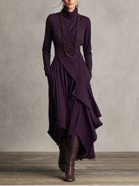Natalie | Elegantes drapiertes Kleid