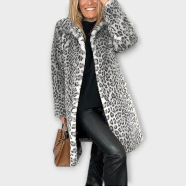 Amara™ | Mantel mit Leopardenmuster