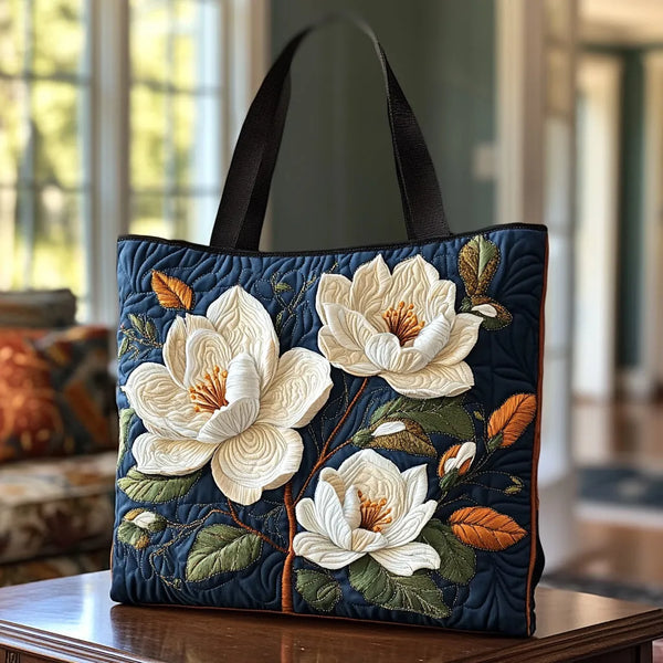 Handgefertigte Tasche | Zarte Magnolie