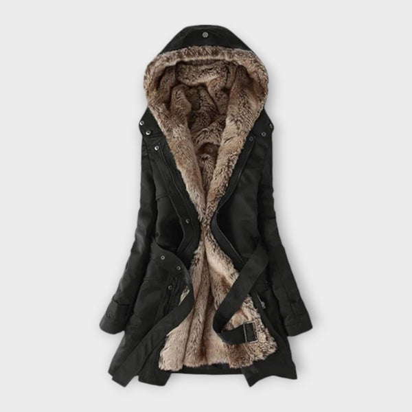 Mikash™ | Warme Jacke mit Fellfutter